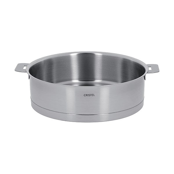 Sauteuse tout inox Strate sans manche 24 cm Cristel - Mathon - 1