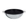 Wok inox antiadhérent Casteline sans manche 28 cm Cristel - Mathon - 1