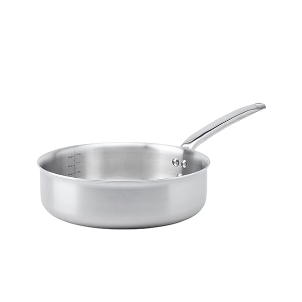 Sauteuse bord droit tout inox Alchimy 28 cm De Buyer - Mathon - 1