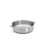 Sauteuse droite tout inox Alchimy Loqy sans manche 24 cm De Buyer - Mathon - 1