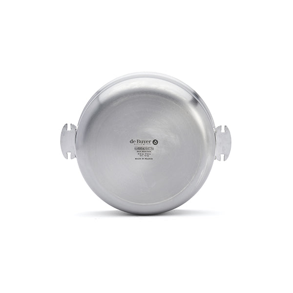 Sauteuse droite tout inox Alchimy Loqy sans manche 24 cm De Buyer - Mathon - 4