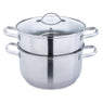 Cuiseur vapeur inox 26 cm 1 panier Mathon - Mathon - 2
