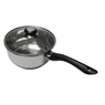 Casserole inox avec couvercle en verre 16 cm Baumalu - Mathon