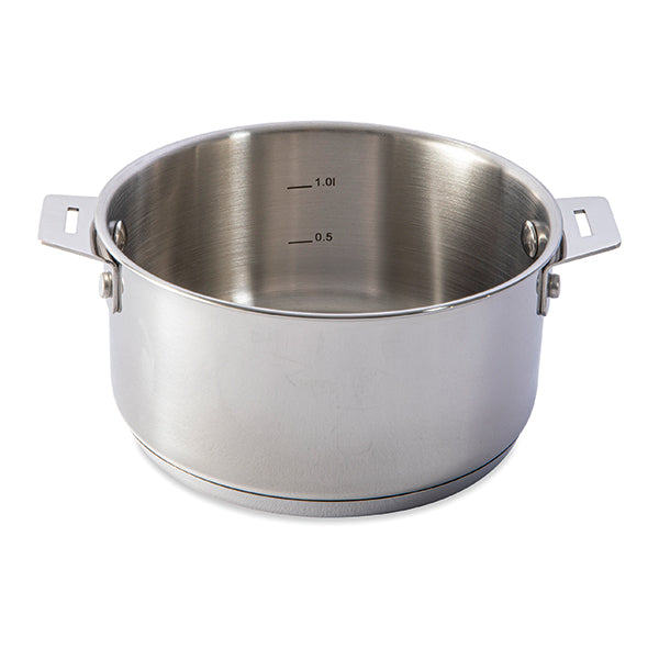 Casserole inox Clips’Inox sans manche 16 cm Mathon - Mathon - 1