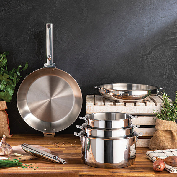 Casserole inox Clips’Inox sans manche 18 cm Mathon - Mathon - 5