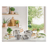 Lot 3 casseroles inox manche bois Natural’Inox 16, 18 et 20 cm Mathon - Mathon - 2