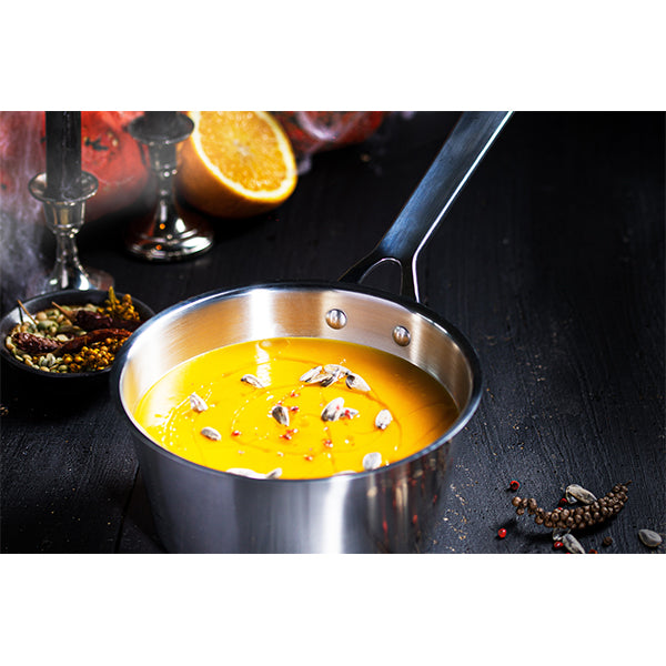 Lot 3 casseroles inox 1826 16, 18 et 20 cm Cristel - Mathon - 3