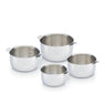 Set 4 casseroles inox Select 14, 16, 18 et 20 cm avec poignée amovible grise Beka - Mathon - 3