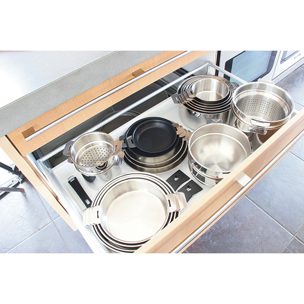 Casserole inox Casteline sans manche 16 cm Cristel - Mathon - 3