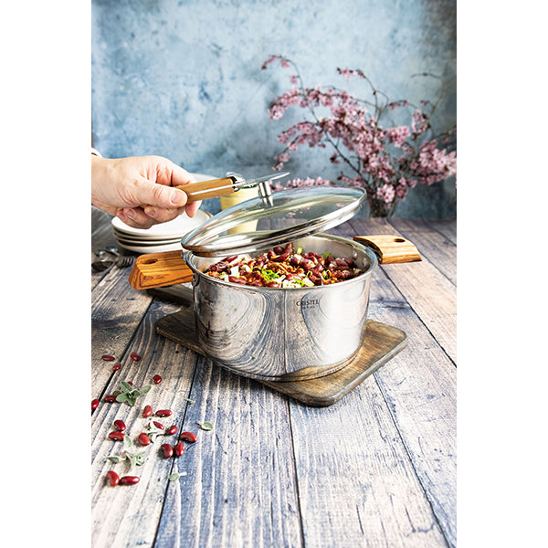 Casserole inox Casteline sans manche 20 cm Cristel - Mathon - 2