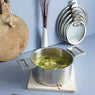 Lot 4 casseroles inox Strate sans manche 14, 16, 18 et 20 cm et 4 couvercles Cristel - Mathon - 5