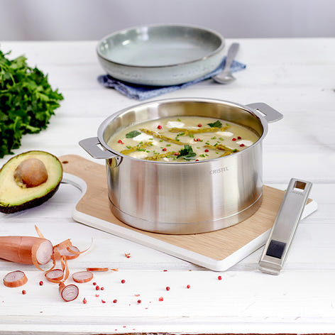 Casserole inox Strate sans manche 18 cm Cristel - Mathon - 2