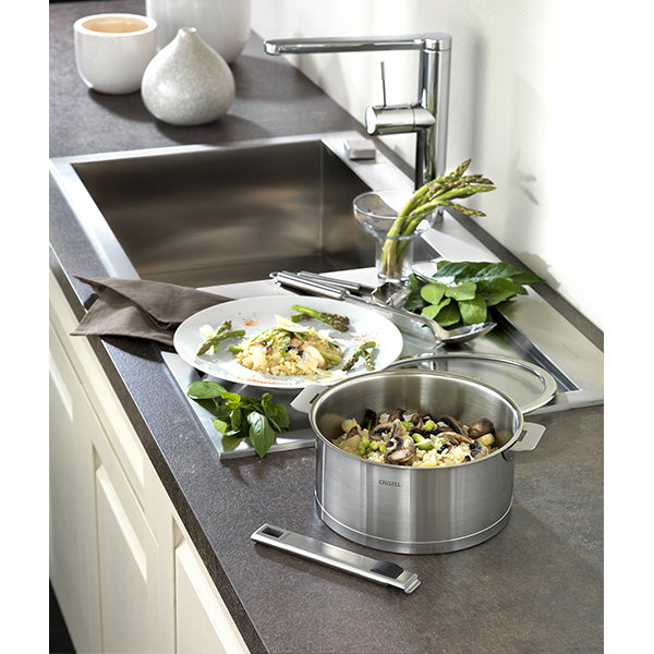 Casserole inox Strate sans manche 20 cm Cristel - Mathon - 2
