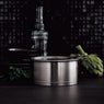 Lot 4 casseroles inox Strate 14, 16, 18 et 20 cm et manche amovible Cristel - Mathon - 2