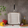 Grill carré tout inox Excell
