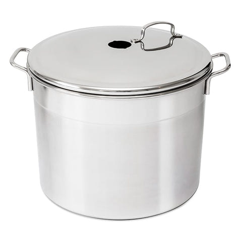 Lot bouilleur en inox 6 bocaux 24 L Guillouard et thermomètre digital à déclenchement automatique avec tige inox 25 cm Nogent - Mathon - 2