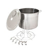 Lot bouilleur en inox 6 bocaux 24 L Guillouard et thermomètre digital à déclenchement automatique avec tige inox 25 cm Nogent - Mathon - 3