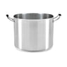 Lot marmite inox Excell’Inox 28 cm et couvercle en verre Mathon - Mathon - 3