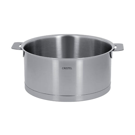 Faitout inox Strate sans manche 24 cm 5,1 L Cristel - Mathon - 1