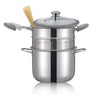 Cuit-pâtes Premium inox 20 cm 4 L Inoxriv - Mathon - 1