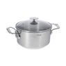 Faitout inox Milady avec couvercle en verre 20 cm 3 L De Buyer - Mathon - 1