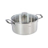 Faitout inox Milady avec couvercle en verre 24 cm 5,4 L De Buyer - Mathon - 1