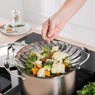 Panier vapeur inox marguerite pliable 28 cm Mathon - Mathon - 1