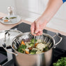 Panier vapeur inox marguerite pliable 28 cm Mathon - Mathon - 2