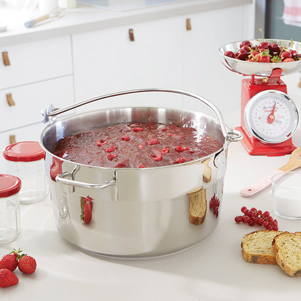 Marmite à crustacés - Bassine à confiture inox 30 cm Mathon - Mathon - 3