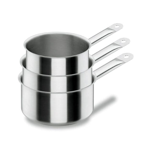 Lot 3 casseroles 12 14 16 cm Chef classic Lacor - Mathon