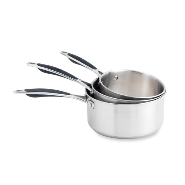 Lot 3 casseroles inox Excell