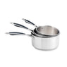Lot 3 casseroles inox Excell