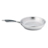 Lot de 3 poêles tout inox 20, 24 et 28 cm Excell