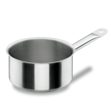 Batterie de cuisine tout inox : 3 casseroles, 2 poêles et 1 marmite Chef Classic Lacor - Mathon - 2