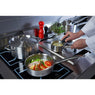 Batterie de cuisine 7 pièces tout inox Prim