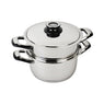 Lot faitout basse température et insert cuit vapeur 24cm Ecovitam - Mathon - 1