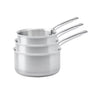 Lot 3 casseroles inox Alchimy 16, 18 et 20 cm De Buyer - Mathon - 1