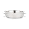 Lot 2 poêles tout inox Evolution 24 et 28 cm et manche amovible Beka - Mathon - 2