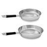 Lot 2 poêles tout inox Rapid Cook 24 et 28 cm Mathon - Mathon - 2