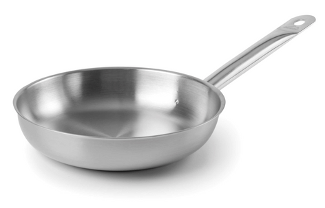 Lot 2 poêles en inox Chef 24 et 28 cm  Lacor - Mathon - 2