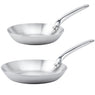 Lot 2 poêles tout inox Alchimy 24 et 28 cm De Buyer - Mathon - 1