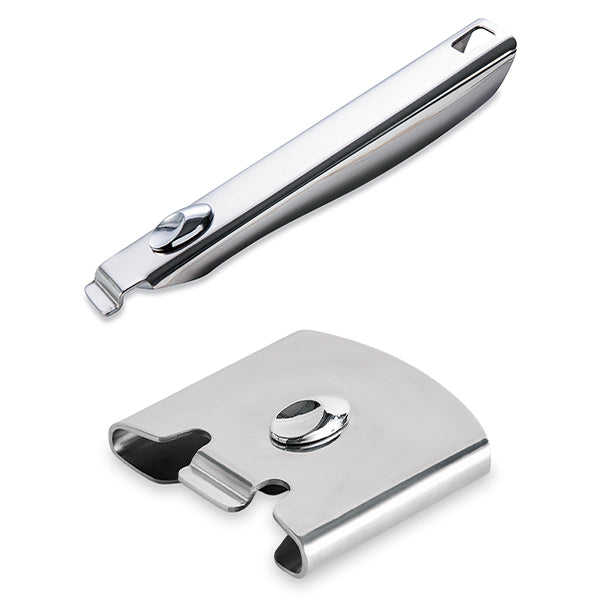 Lot 1 anse et 1 manche amovibles tout inox Clips