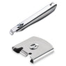 Lot 1 anse et 1 manche amovibles tout inox Clips