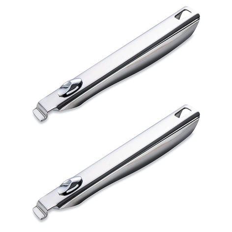 Lot 2 manches amovibles tout inox Clips