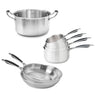Batterie de cuisine 7 pièces tout inox Excell’Inox Mathon - Mathon - 1
