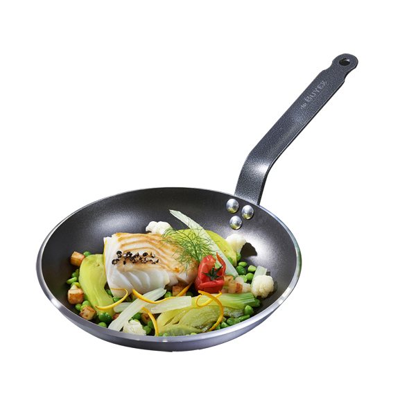 Poêle 24 cm Alu Choc Resto induction De Buyer - Mathon - 1