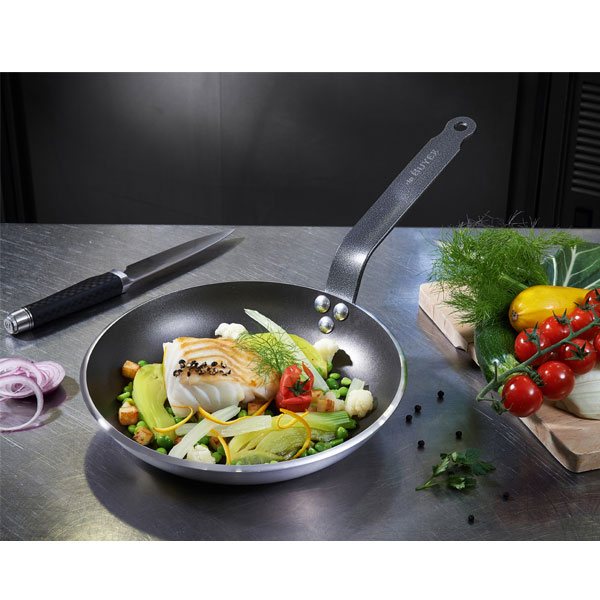 Poêle 24 cm Alu Choc Resto induction De Buyer - Mathon - 3