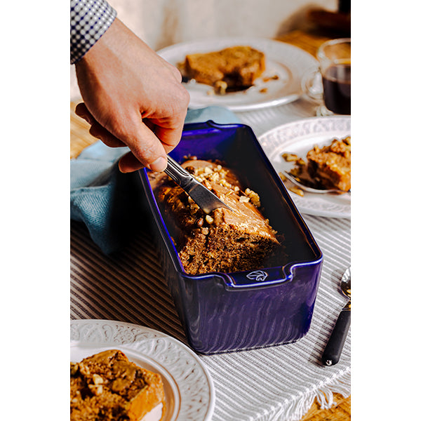 Moule à cake céramique Appolia bleu 31 cm Peugeot - Mathon - 4