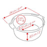 Moule à soufflé céramique Appolia écru 22 cm Peugeot - Mathon - 2