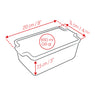Terrine en céramique et presse 20 cm Appolia ardoise  Peugeot - Mathon - 5